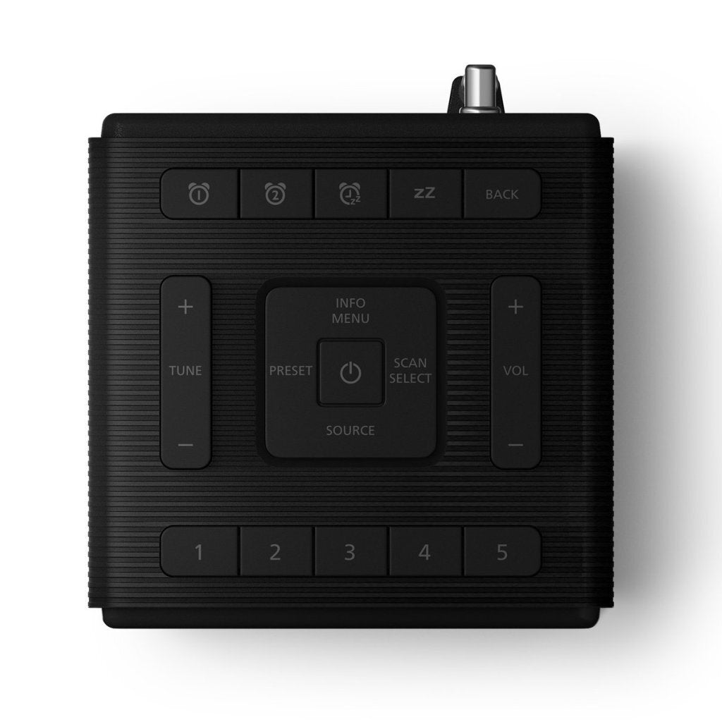 Philips Tar5100/10 Wekkerradio Zwart