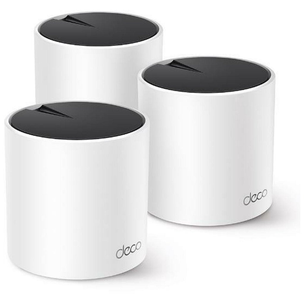 Tp-Link Deco X55 Mesh Wifi 6 3 Pack Wit/Zwart