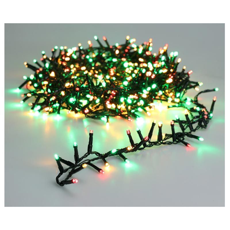 Microcluster - 800 Led - 16M - Three Tone Traditional - Timer - Lichtfuncties - Geheugen - Buiten