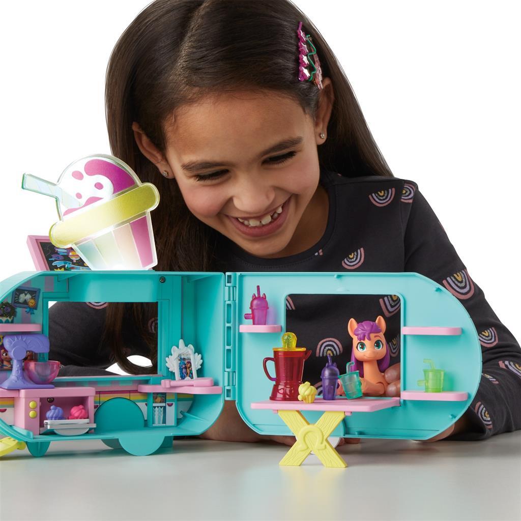 My Little Pony Sunny Starcout Smoothie Kraam + Licht