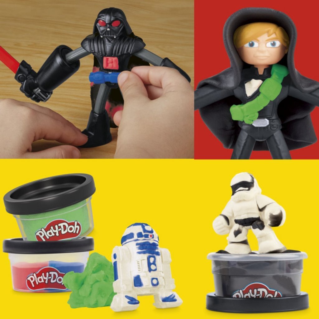 Play-Doh Star Wars Pletten En Hakken Lightsabers