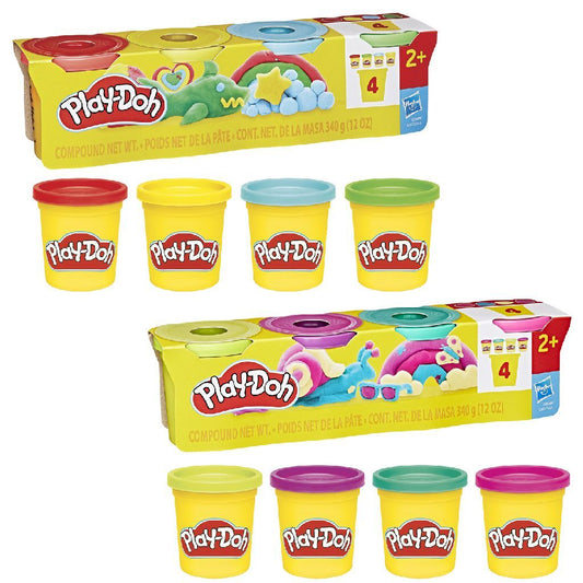 Play-Doh Classic 4 Pack Assorti