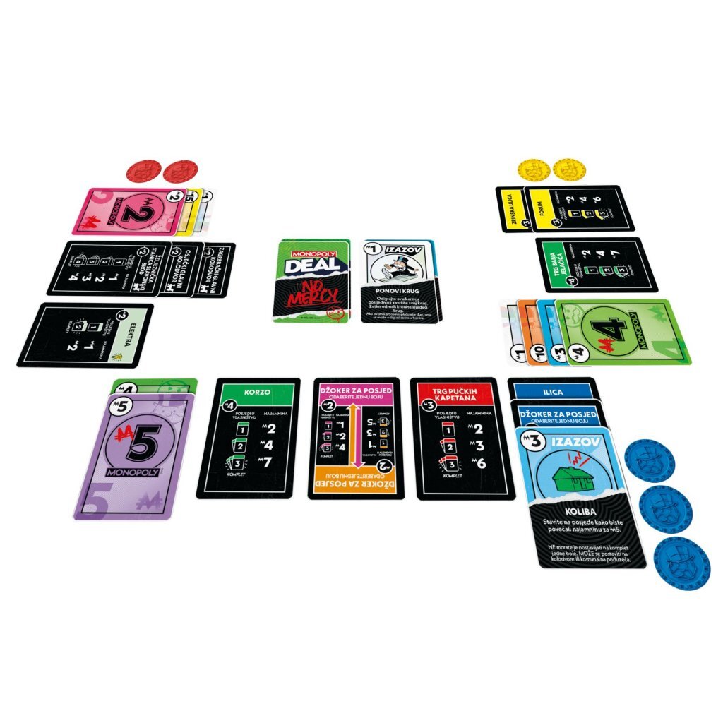 Hasbro Gaming Monopoly Deal No Mercy