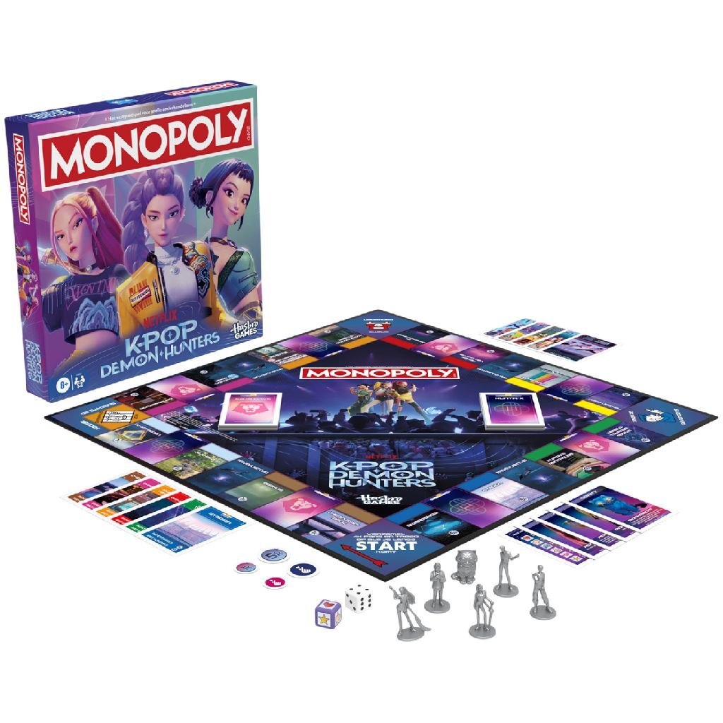 Hasbro Gaming Monopoly K-Pop Demon Hunters