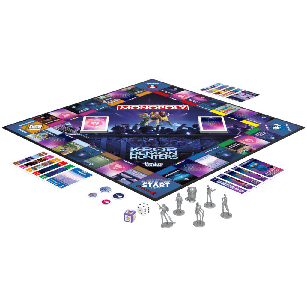 Hasbro Gaming Monopoly K-Pop Demon Hunters