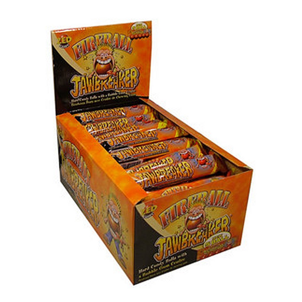 Basic Snoep Jawbreaker Fireball Toverballen Display 40 Stuks