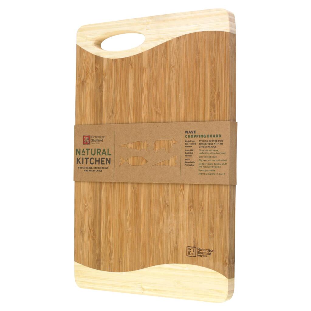 Richardson Sheffield Wave Bamboo Snijplank 38X25X2 Cm