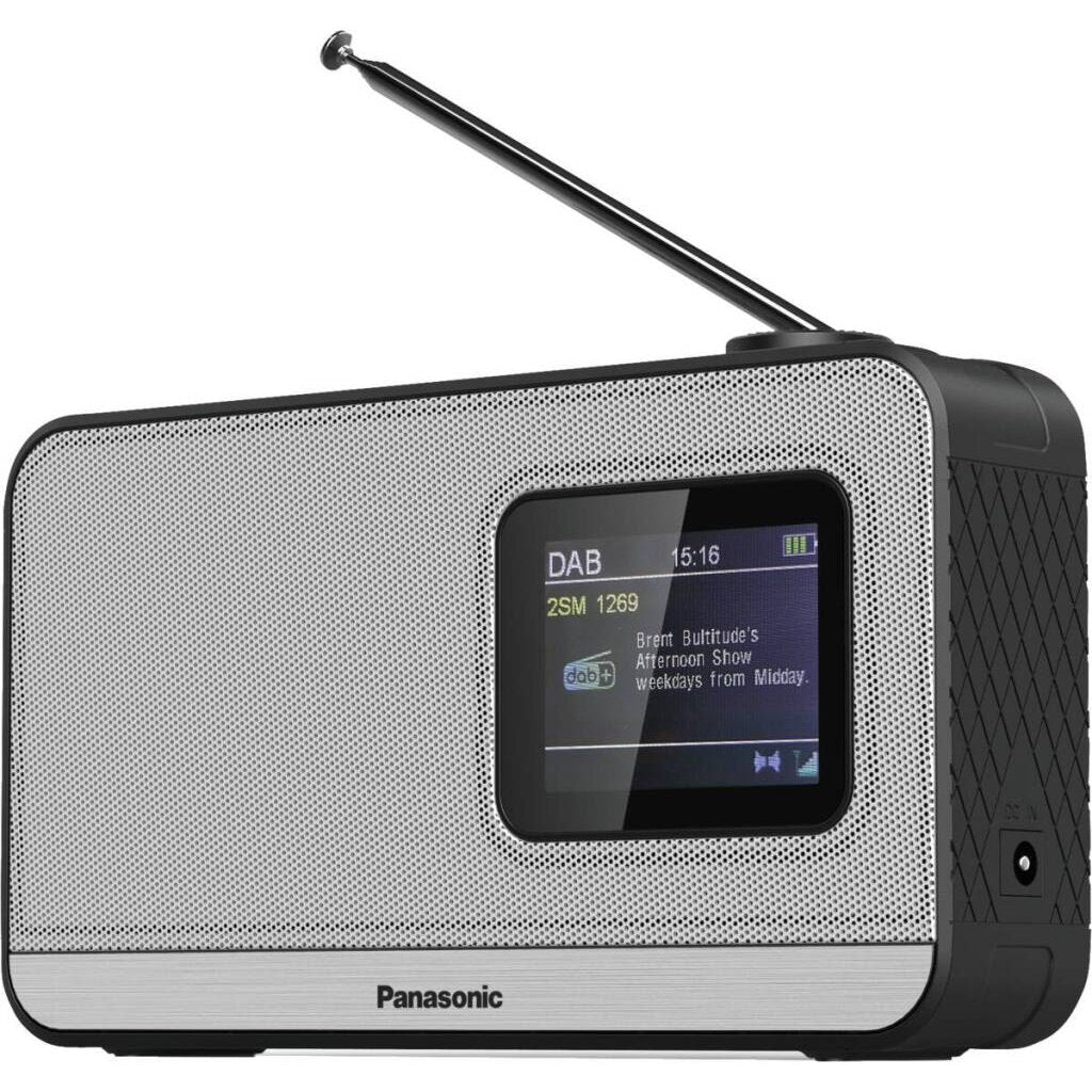 Panasonic Rf-D15Eg-K Radio Zilver/Zwart