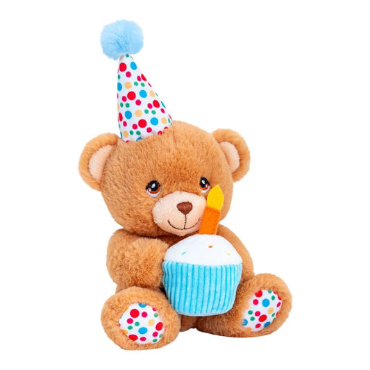 Keeleco Happy Birthday Knuffel Beer 15 Cm