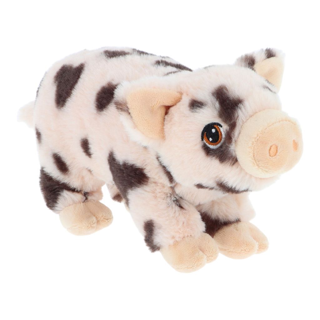 Keeleco Knuffel Varken Gevlekt 18 Cm