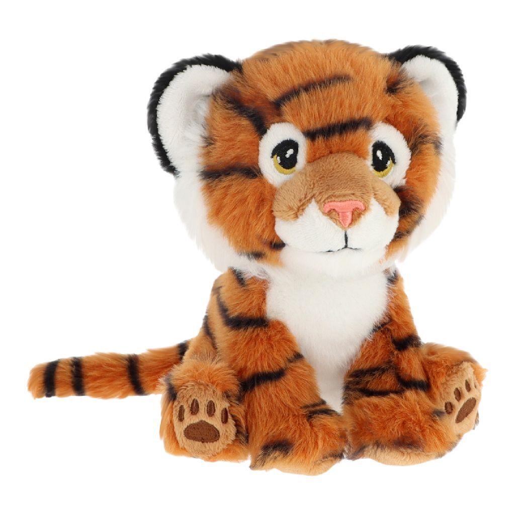 Keeleco Knuffel Tijger 14 Cm