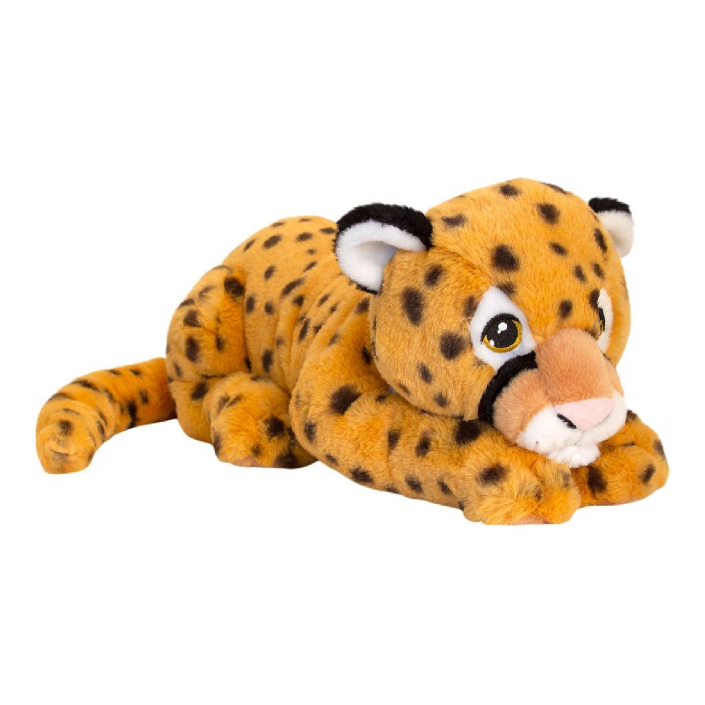 Keeleco Knuffel Luipaard Liggend 45 Cm