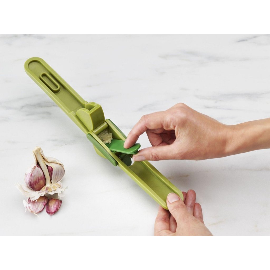 Joseph Joseph Cleanforce Knoflookpers Met Ge&Iuml;Ntregeerde Schoonmaker Groen