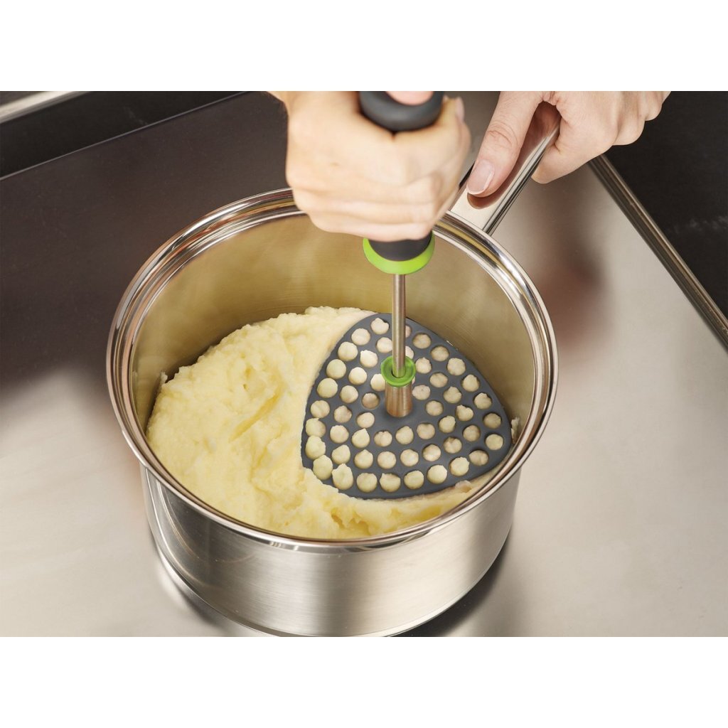 Joseph Joseph Aardappelstamper Inklapbaar Limoen Groen/Grijs