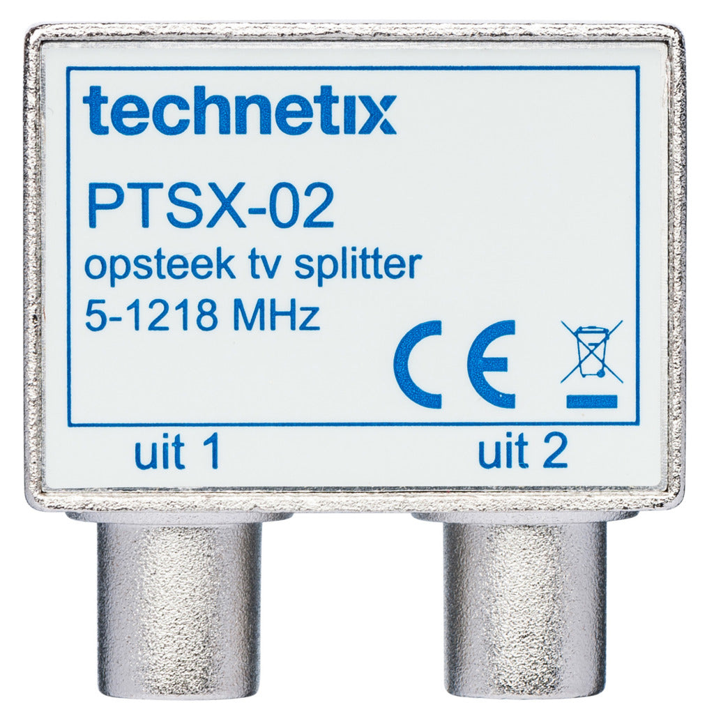 Technetix 2-Weg Tv Splitter Ptsx02