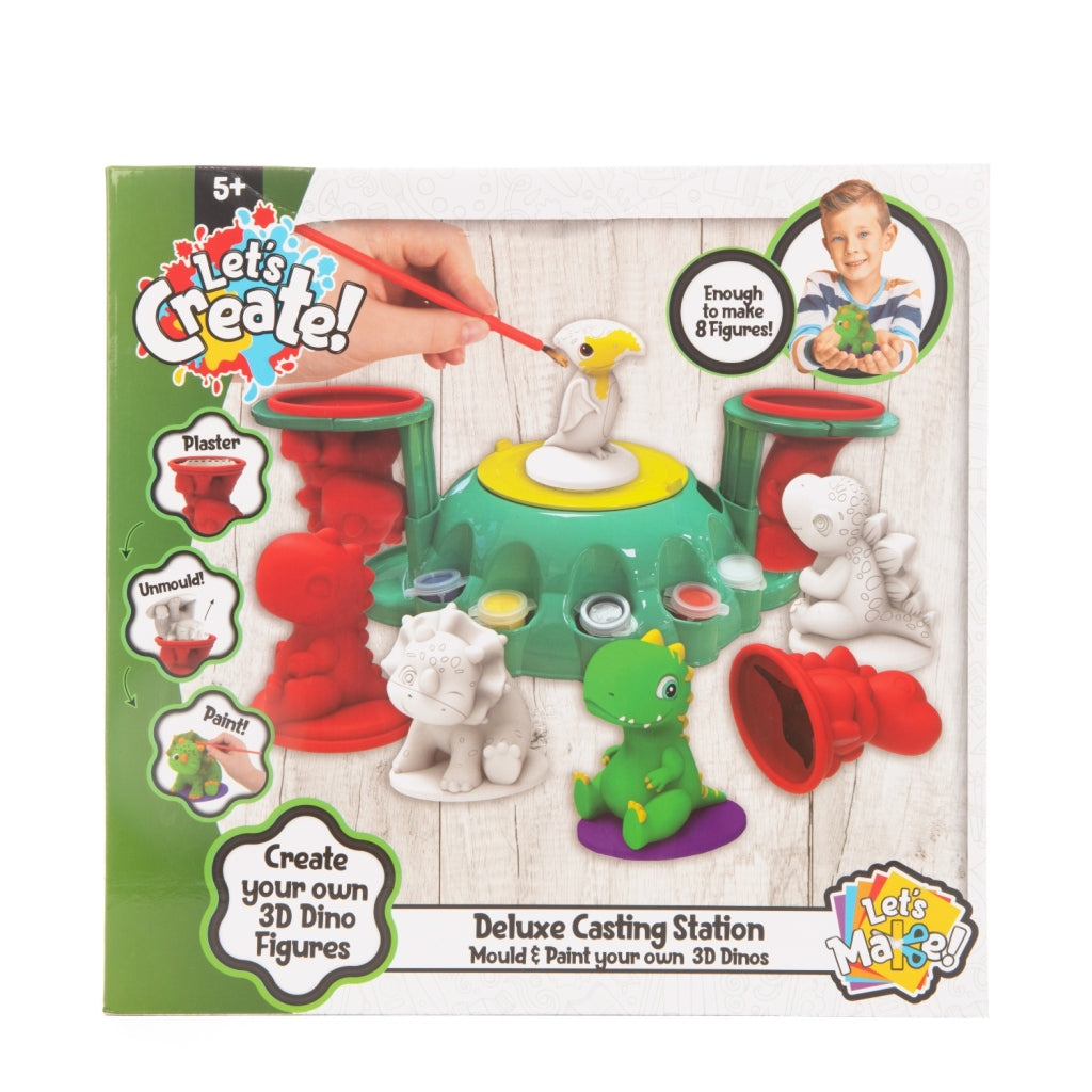 Overige Merken Let'S Create! Gips Dino'S Maken