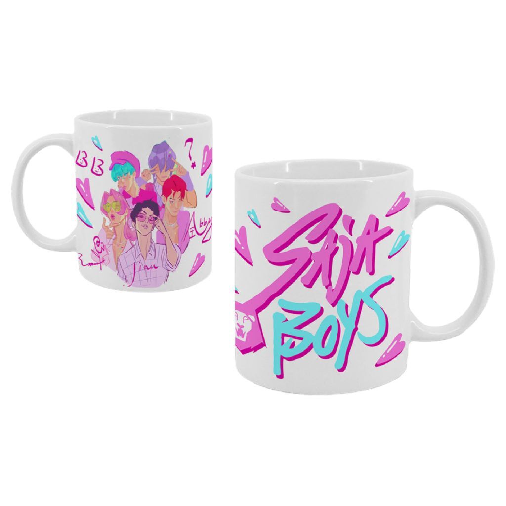 Overige Merken K-Pop Demon Hunters Saja Jongens Mok 325 Ml Keramiek