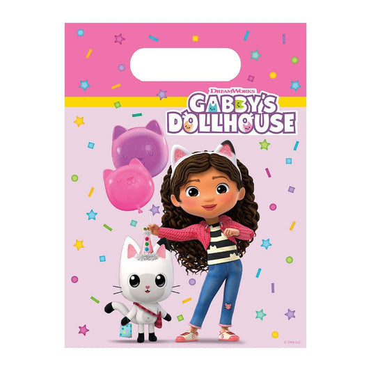 Gabby's Dollhouse Gabby'S Dollhouse Uitdeelzakjes 6 Stuks