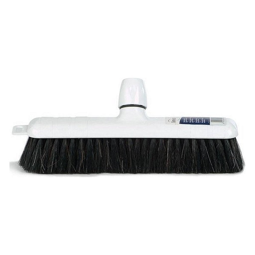 Linea Zaalveger Paardenhaar + Anker 30 Cm Wit/Zwart