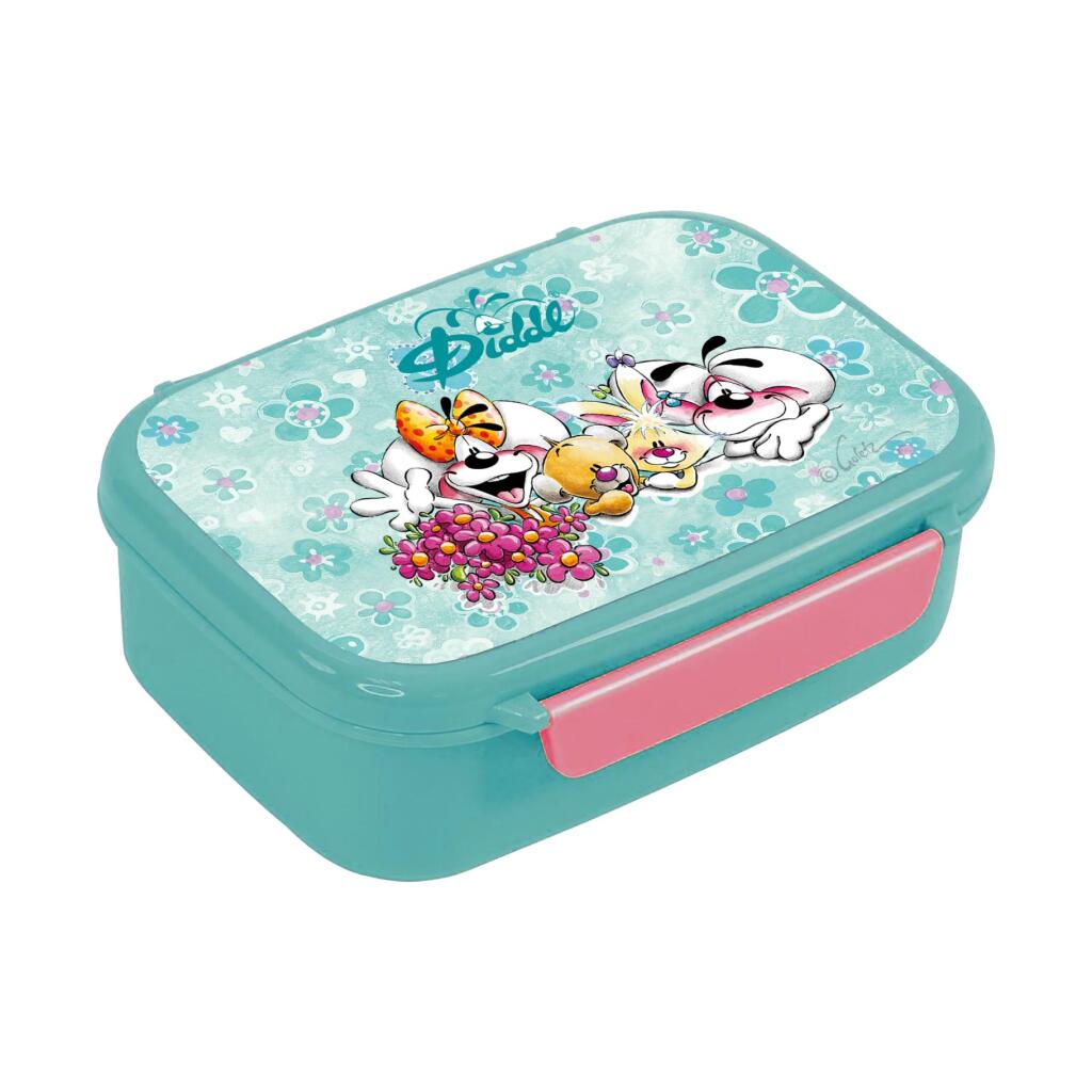 Diddl Lunchbox Blauw/Roze