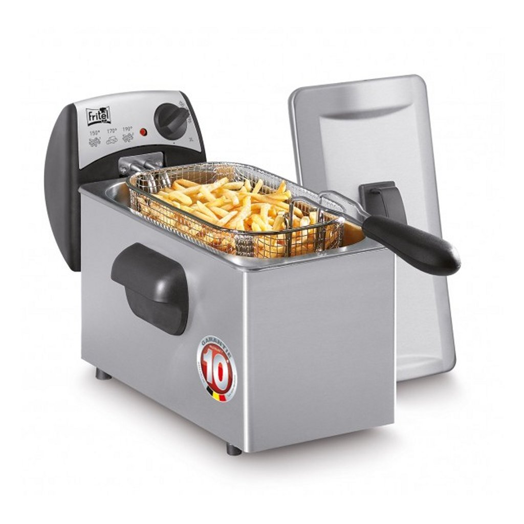 Fritel Fr-1355 Koude Zone Friteuse 3L 2200W Rvs