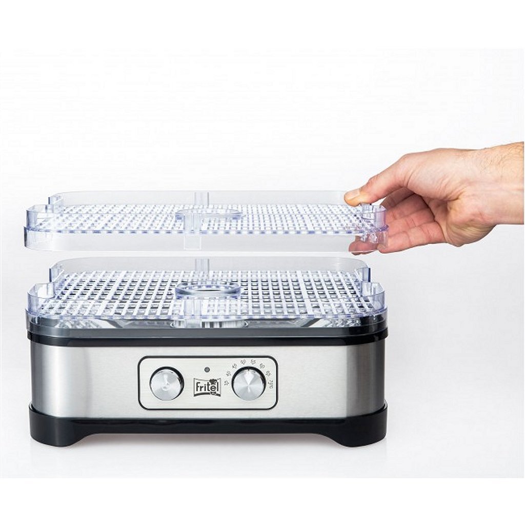 Fritel Dh2025 Dehydrator Voedseldroger Zwart/Rvs