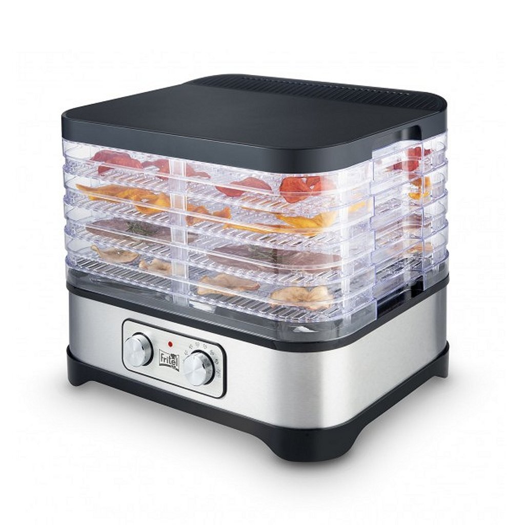 Fritel Dh2025 Dehydrator Voedseldroger Zwart/Rvs