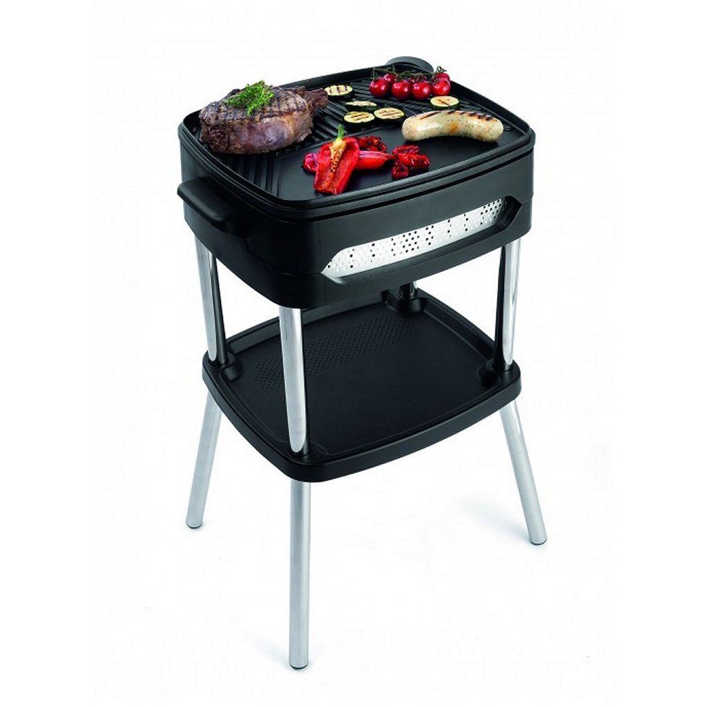 Fritel Bbq3256 Elektrische Bbq Zwart/Chroom