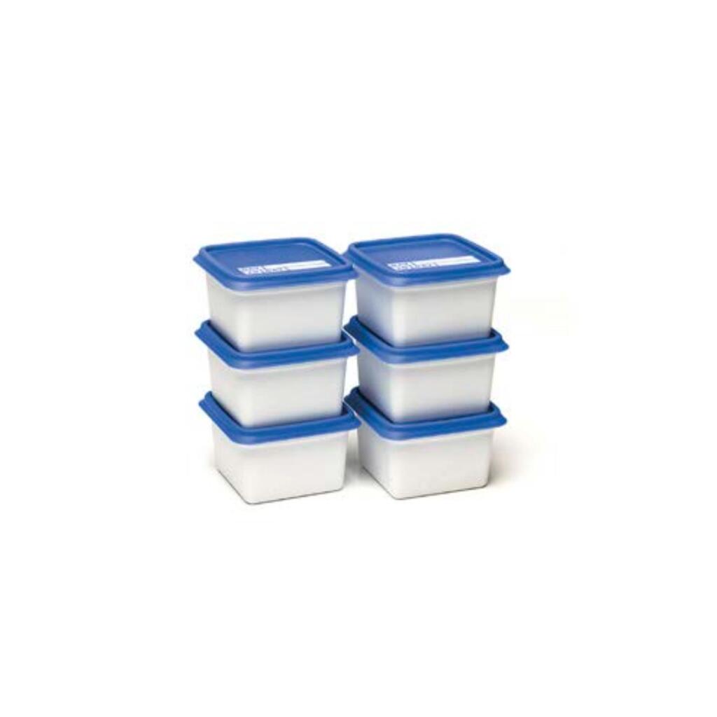 Day To Day Alaska Diepvriesbakken 6X200 Ml Blauw/Wit