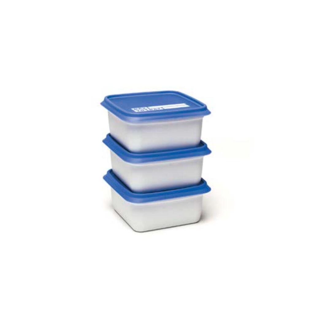 Day To Day Alaska Diepvriesbakken 3X500 Ml Blauw/Wit