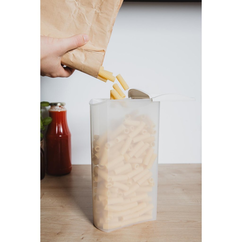 Day To Day Store &Amp; Pour Bewaardoos 2500 Ml Wit/Transparant