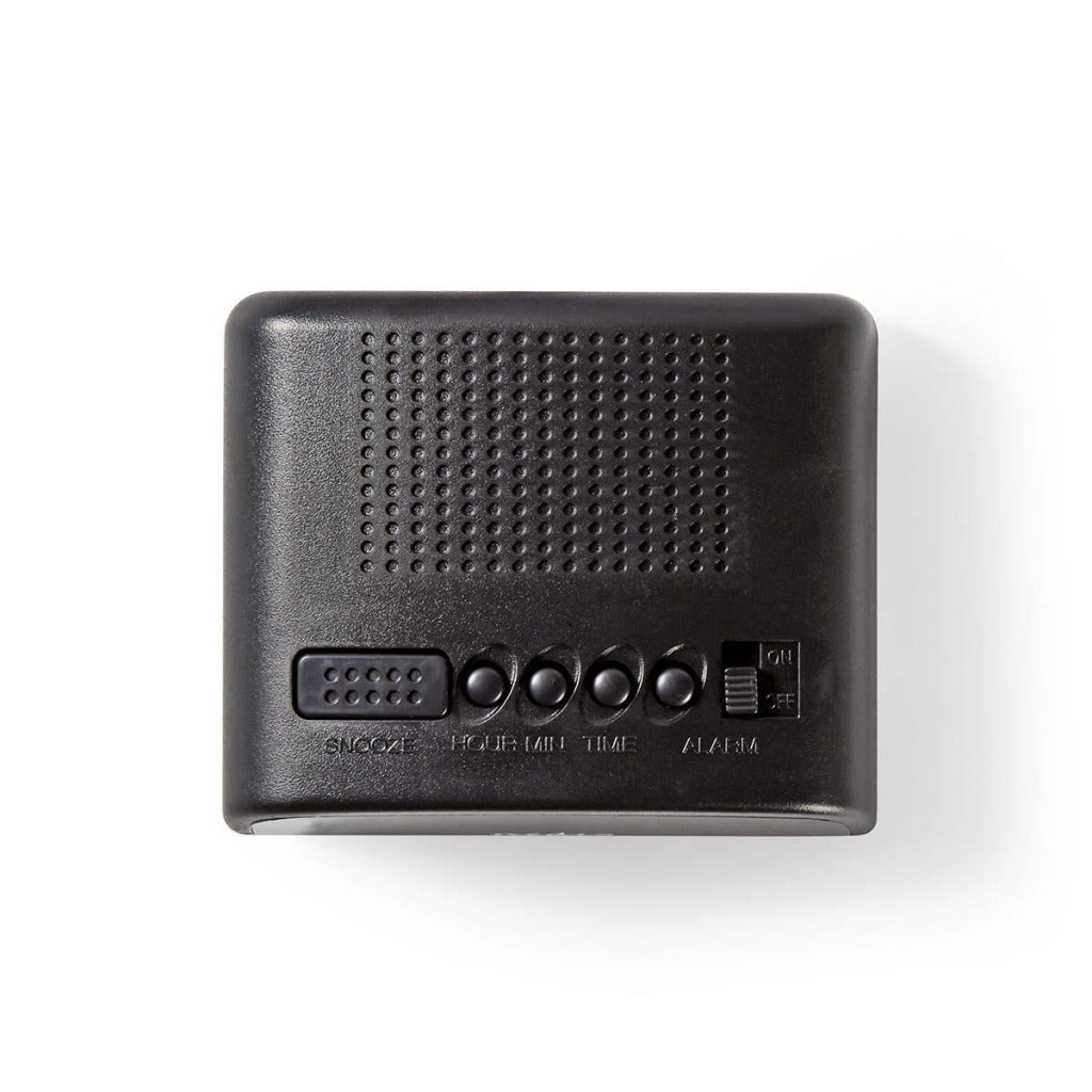 Nedis Cldk008Bk Digitale Alarmklok Led Van 0,6&Quot; Sluimeren