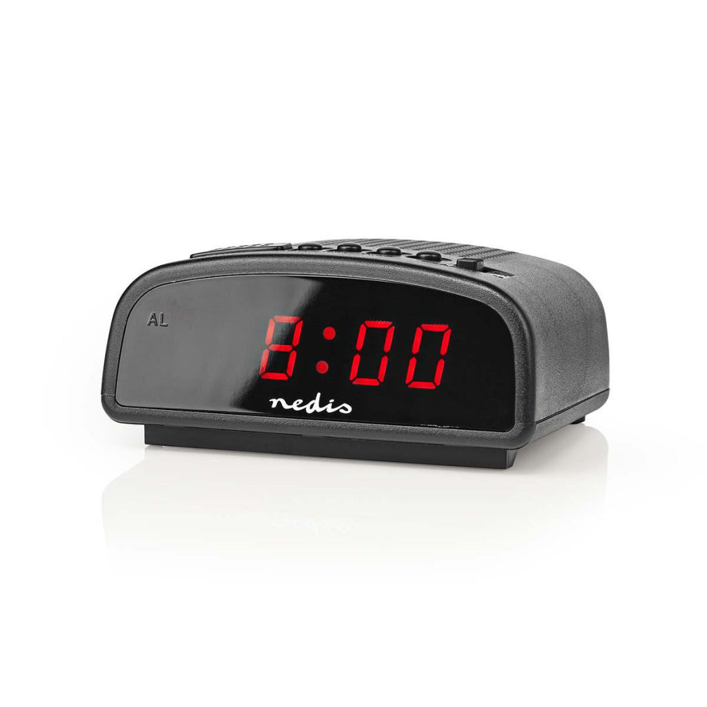 Nedis Cldk008Bk Digitale Alarmklok Led Van 0,6&Quot; Sluimeren
