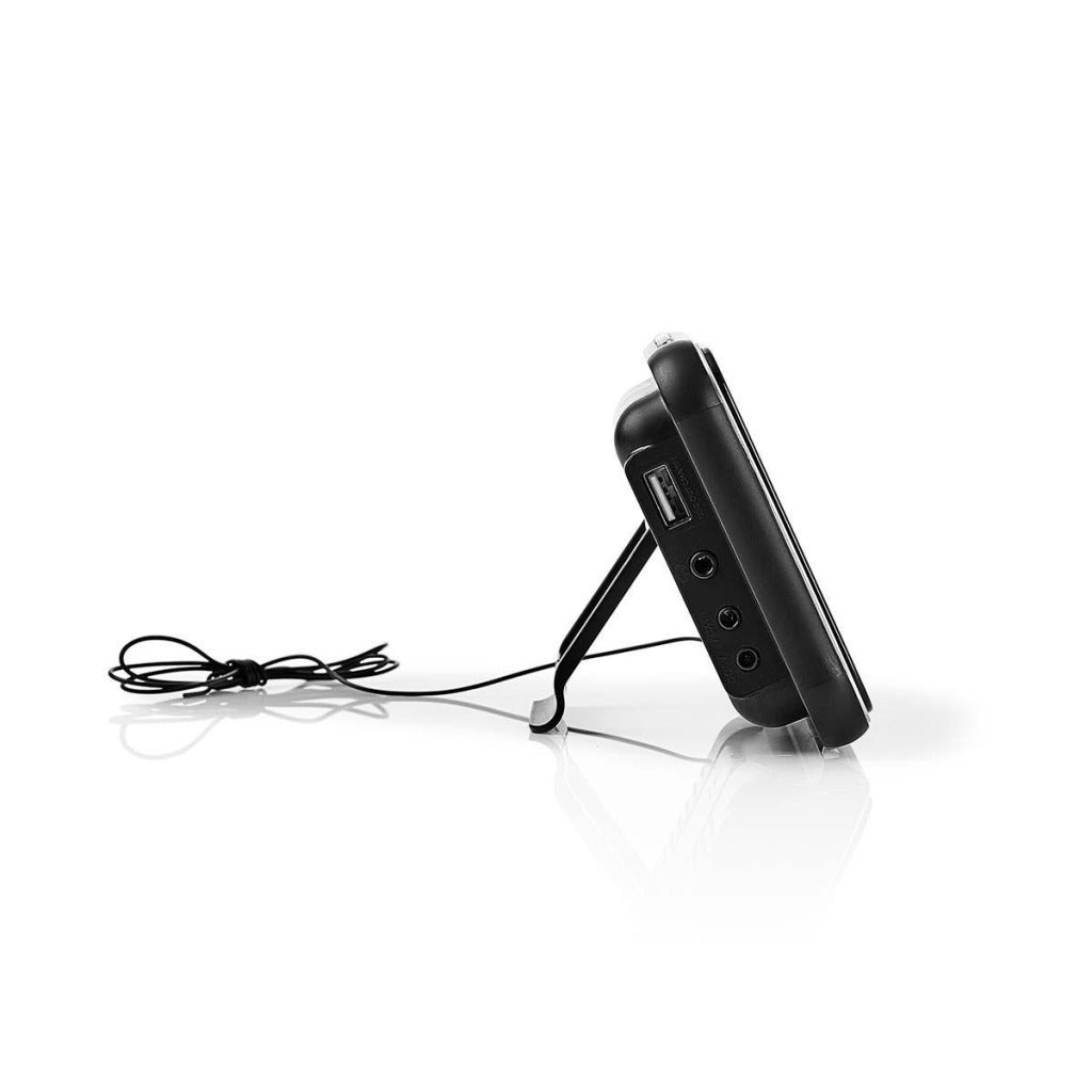 Nedis Clar004Bk Digitale Wekkerradio Led Van 1,8" Fm 20 Voorkeuze-Instellingen Sluimeren