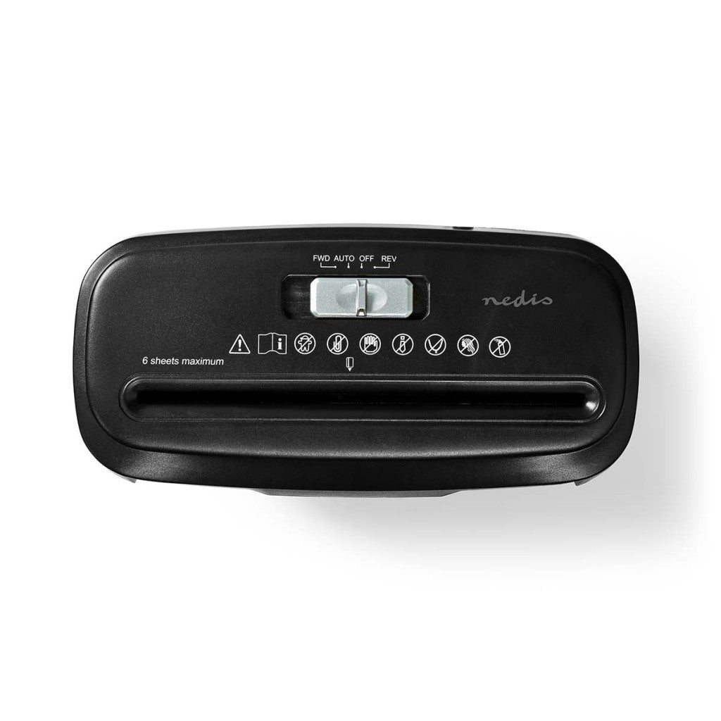 Nedis Pash112Bka4 Papierversnipperaar 10L Zwart