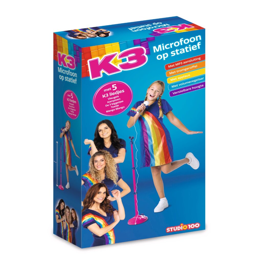 K3 Microfoon Op Statief + Geluid