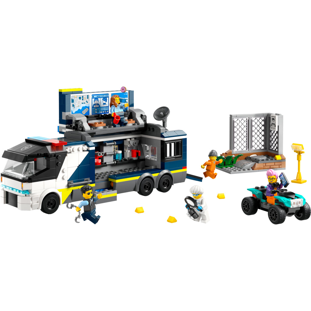 Lego City 60418 Politielaboratorium In Truck