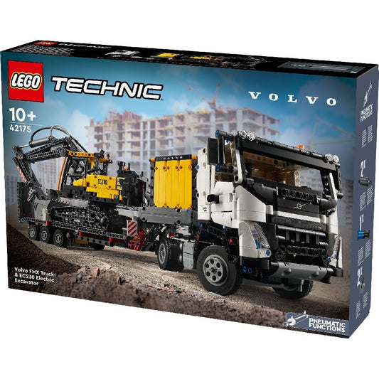 Lego Technic 42175 Volvo Fmx Truck &Amp; Ec230 Electrische Graafmachine