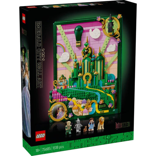 Lego Wicked 75685 Emerald City Muurkunst