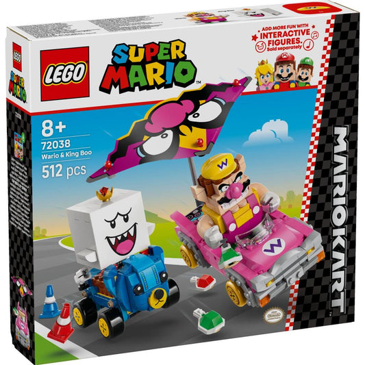 Lego Super Mario 72038 Mario Kart Wario En King Boo