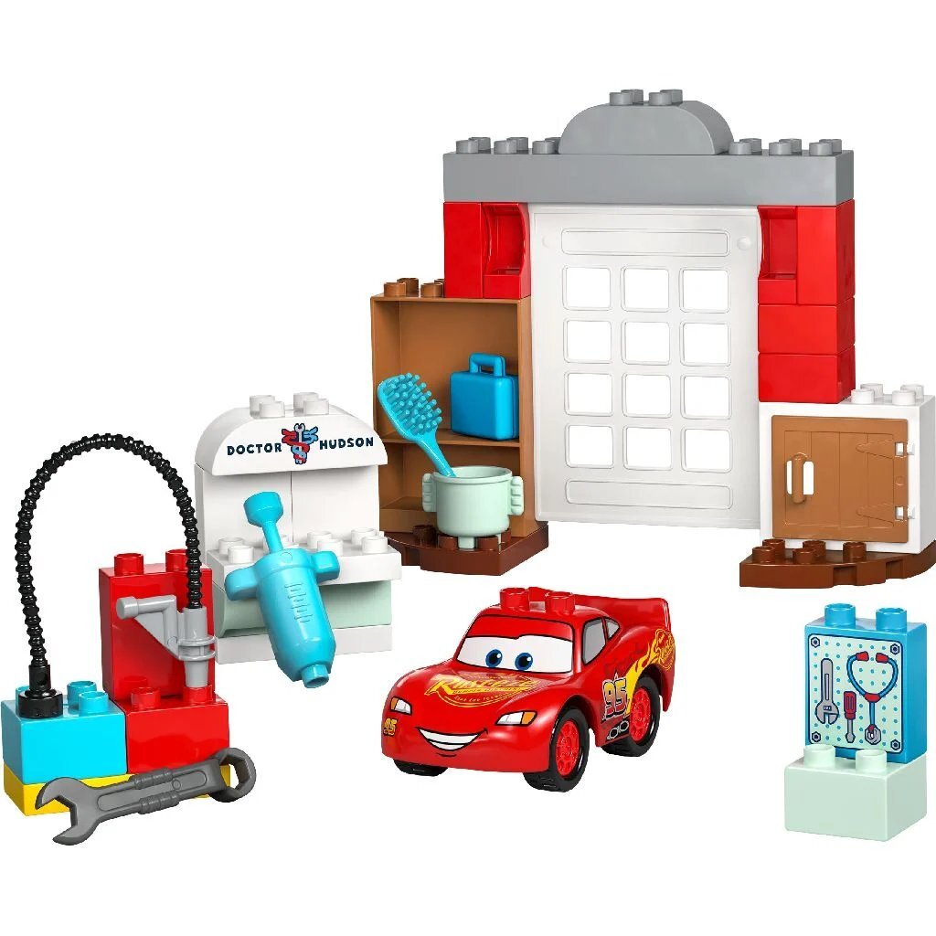 Lego Duplo 10456 Disney Mcqueens Bezoek Aan Docs Garage