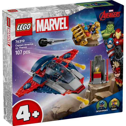 Lego Super Heroes 76319 Marvel Captain America Vs Thanos