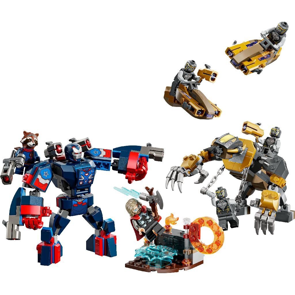Lego Super Heroes 76322 Marvel Avengers Endgame Thor Vs Chitauri