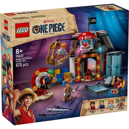 Lego One Piece 75637 Circustent Van Buggy De Clown