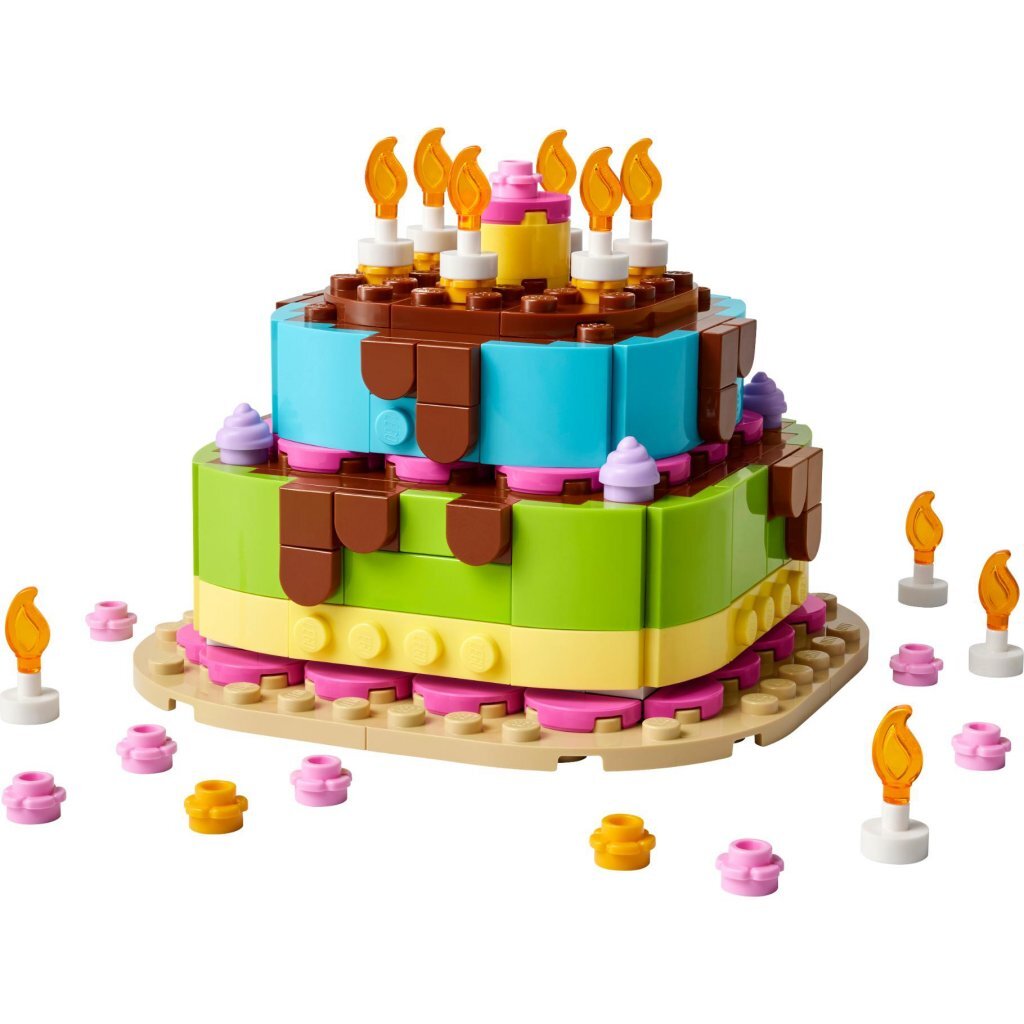 Lego Seasons And Occasions 40815 Verjaardagstaart