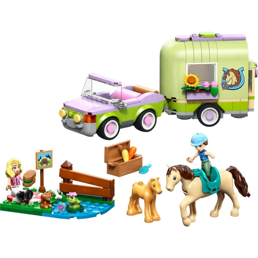 Lego Friends 42695 Trailer Met Paard En Veulen