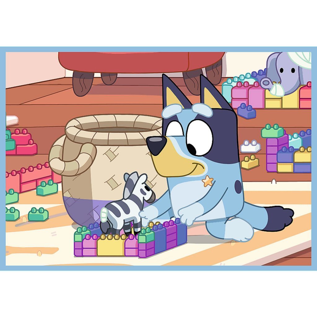 Trefl Bluey 4In1 Puzzel 12-24 Stukjes