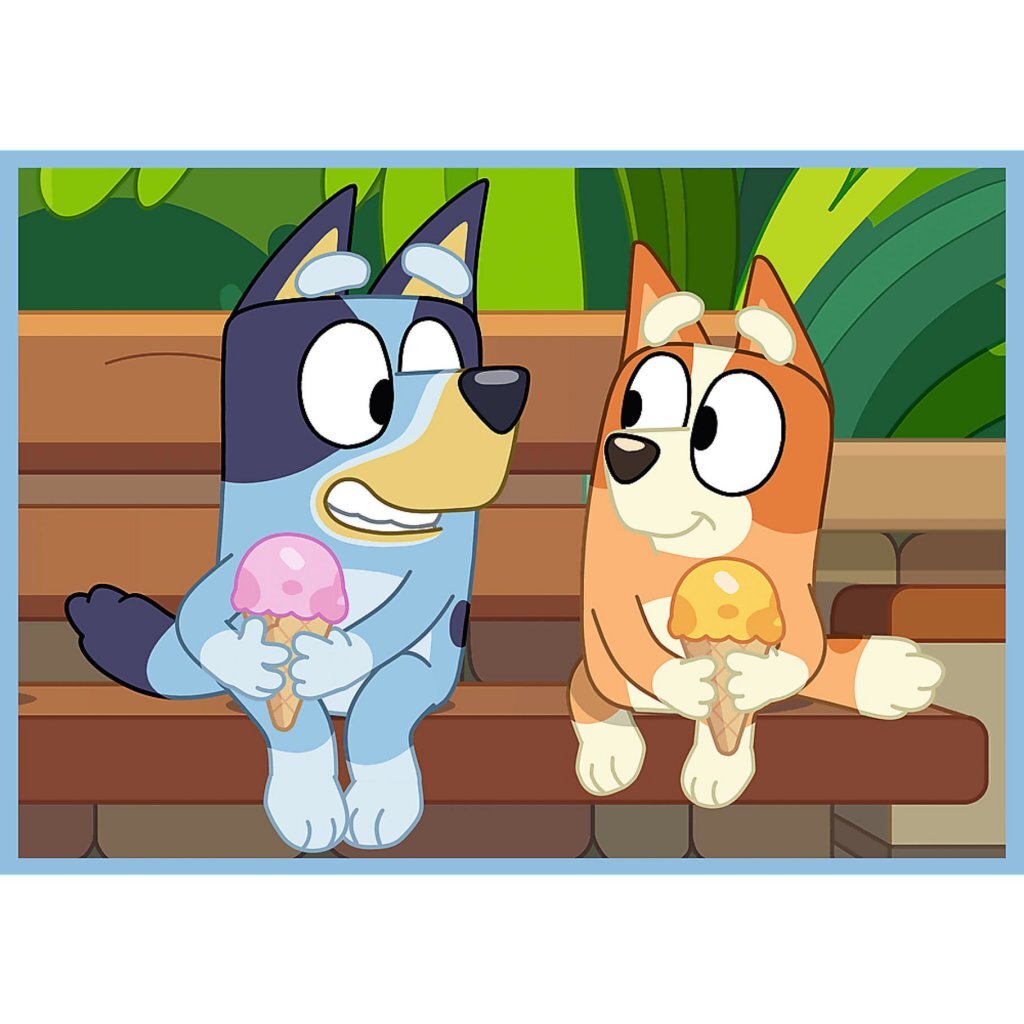 Trefl Bluey 4In1 Puzzel 12-24 Stukjes
