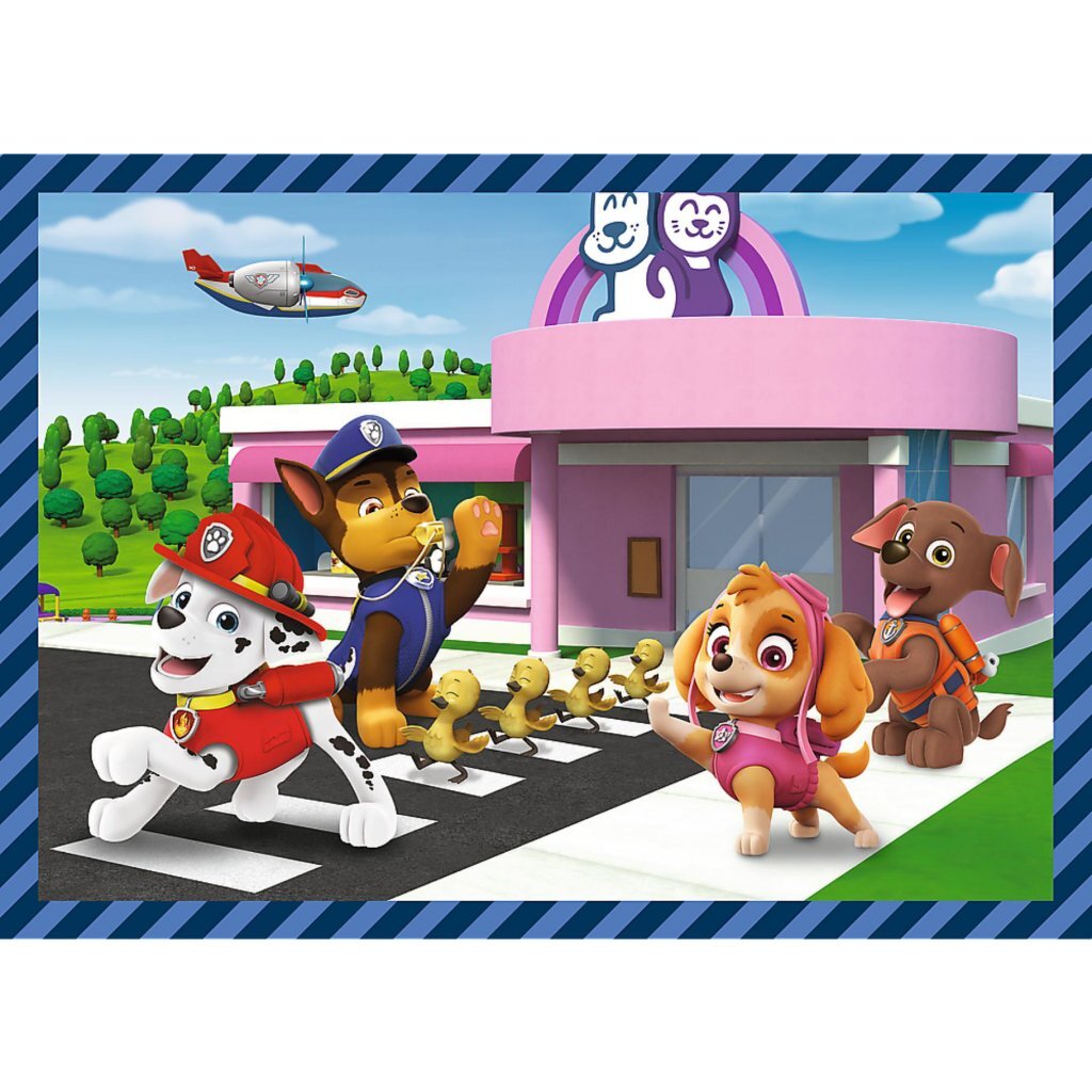 Trefl Paw Patrol 4In1 Puzzel 35-70 Stukjes