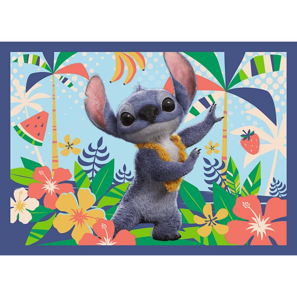 Trefl Disney Stitch 4In1 Puzzel 35-70 Stukjes
